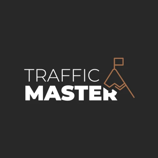 Logótipo Traffic Master fornecido para o programa Traffic Masters